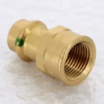 Медная пресс муфта 15-1/2" ВР Viega Profipress 107543