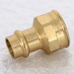 Медная пресс муфта 15-3/4" ВР Viega Profipress 298098