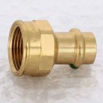 Медная пресс муфта 15-3/4" ВР Viega Profipress 298098