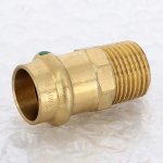 Медная пресс муфта 18-1/2" НР Viega Profipress 283490