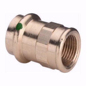 Медная пресс муфта 18-3/4" ВР Viega Profipress