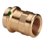 Медная пресс муфта 18-3/4" ВР Viega Profipress 294519
