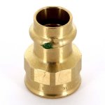 Медная пресс муфта 18-3/4" ВР Viega Profipress 294519