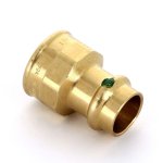 Медная пресс муфта 18-3/4" ВР Viega Profipress 294519