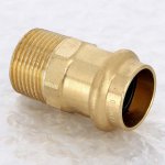 Медная пресс муфта 22-1/2" НР Viega Profipress 297961