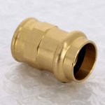 Медная пресс муфта 22-1/2" ВР Viega Profipress 298067
