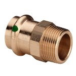 Медная пресс муфта 28-3/4" НР Viega Profipress 297954
