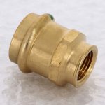 Медная пресс муфта 28-3/4" ВР Viega Profipress 298081