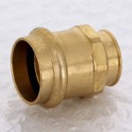 Медная пресс муфта 28-3/4" ВР Viega Profipress 298081