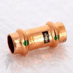 Медная пресс муфта надвижная 15 Viega Profipress 461256