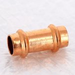 Медная пресс муфта надвижная 15 Viega Profipress 461256