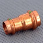 Медная пресс муфта переходная двухраструбная 22-18 Viega Profipress 325800