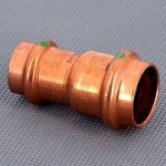 Медная пресс муфта переходная двухраструбная 22-18 Viega Profipress 325800