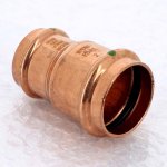 Медная пресс муфта переходная двухраструбная 42-35 Viega Profipress 328252