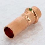 Медная пресс муфта переходная однораструбная 18-15 Viega Profipress 296407