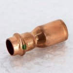 Медная пресс муфта переходная однораструбная 22-15 Viega Profipress 296377