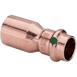 Медная пресс муфта переходная однораструбная 22-18 Viega Profipress