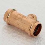 Медный пресс тройник 28-15-28 Viega Profipress 295189