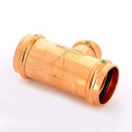 Медный пресс тройник 35-22-35 Viega Profipress 292034