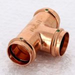Медный пресс тройник 35-35-35 Viega Profipress 291983