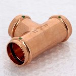 Медный пресс тройник 35-35-35 Viega Profipress 291983