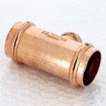 Медный пресс тройник 42-22-42 Viega Profipress 324902