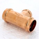 Медный пресс тройник 42-35-42 Viega Profipress 292065