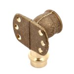 Медный пресс угол с крепежом 15-1/2" ВР Viega Profipress 107345