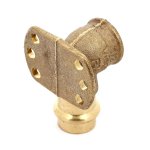 Медный пресс угол с крепежом 18-1/2" ВР Viega Profipress 281502