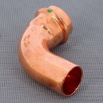 Медный пресс угол однораструбный (90*) 28-28 Viega Profipress 291686