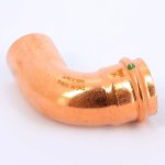 Медный пресс угол однораструбный (90*) 35-35 Viega Profipress 291693