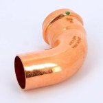 Медный пресс угол однораструбный (90*) 35-35 Viega Profipress 291693
