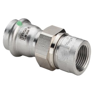 Муфта американка 22x3/4" ВР VIEGA Sanpress Inox SC-Contur 437503