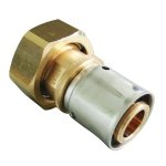 Муфта с накидной гайкой Oventrop Cofit P 16 мм - 3/8" 1512141