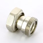 Муфта с накидной гайкой Uni-Fitt 1" ВН никелированная 622N4000