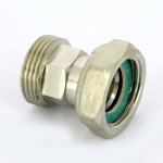 Муфта с накидной гайкой Uni-Fitt 3/4" ВН никелированная 622N3000