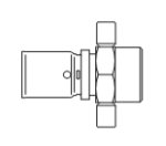 Муфта с защитой от кручения Oventrop Cofit P 16 - 1/2" ВР 1517643