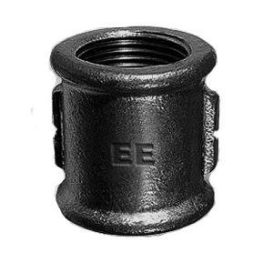 Муфта черная EE 1/2"