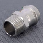 Муфта соединительная 28х1" НР VIEGA Sanpress Inox SC-Contur 436520