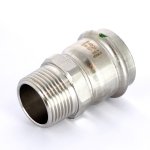 Муфта соединительная 35х1" НР VIEGA Sanpress Inox SC-Contur 436537