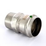 Муфта соединительная 35х1" НР VIEGA Sanpress Inox SC-Contur 436537