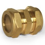 Муфта обжимная для гофрированной трубы Stahlmann 32х1"1/4 ВР SSFL3211/4BEF