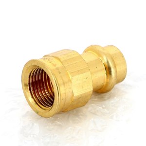 Муфта IBP пресс бронзовая 15x1/2" ВР