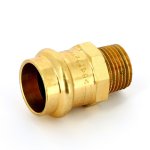 Муфта IBP пресс бронзовая 22x1/2" НР P4243G02204000