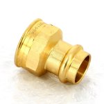 Муфта IBP пресс бронзовая 22x1" ВР P4270G02208000