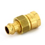 Муфта IBP пресс бронзовая с разъемным соединением 12x1/2" ВР P4330G01204000