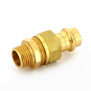 Муфта IBP пресс бронзовая с разъемным соединением 15x1/2" НР P4331G01504000
