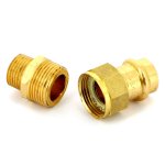 Муфта IBP пресс бронзовая с разъемным соединением 18x1/2" НР P4331G01804000