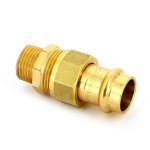 Муфта IBP пресс бронзовая с разъемным соединением 18x1/2" НР P4331G01804000