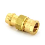 Муфта IBP пресс бронзовая с разъемным соединением 18x1/2" ВР P4330G01804000